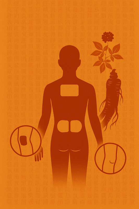 Relieve Muscle Tension Naturally with Red Ginseng Herbal Heat Patches