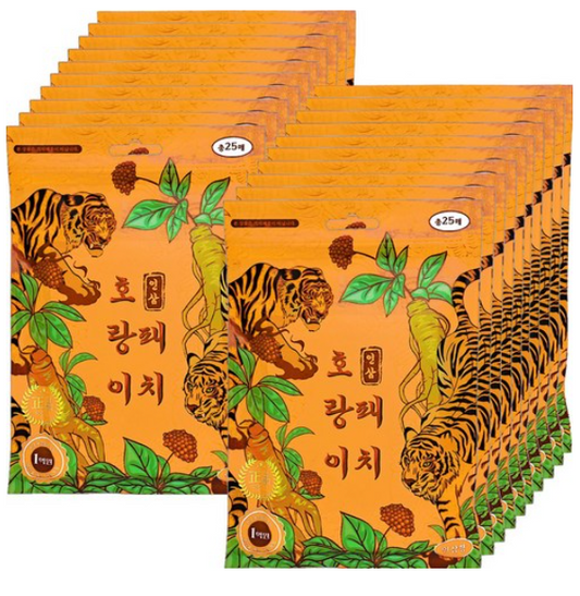 Korean red ginseng pain relief patch