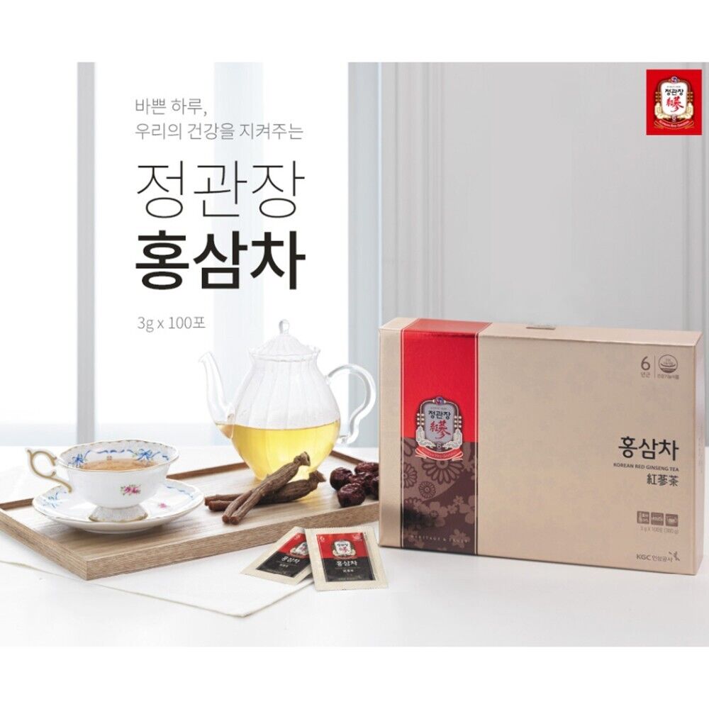 CheongKwanJang Korean Red Ginseng Tea – 3g x 100 Sachets