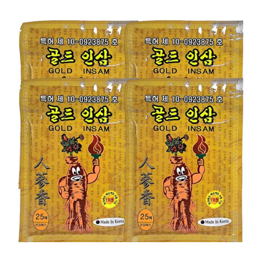 Korean red ginseng pain relief patch