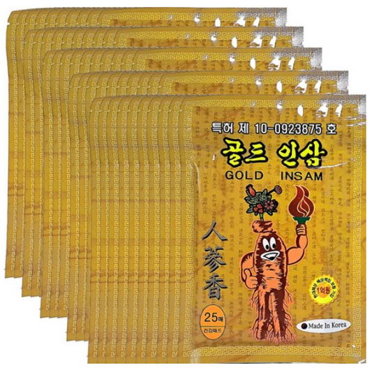 Korean red ginseng pain relief patch
