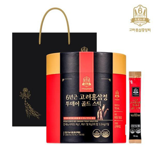 6-Year Korean Red Ginseng Stick – Today Gold Formula (100 x 10ml)