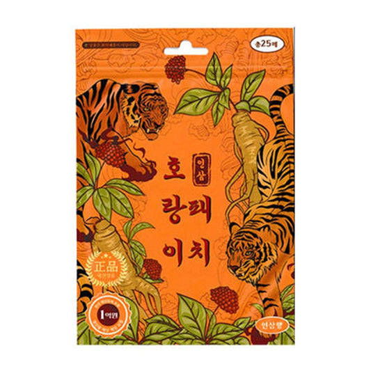 Korean red ginseng pain relief patch