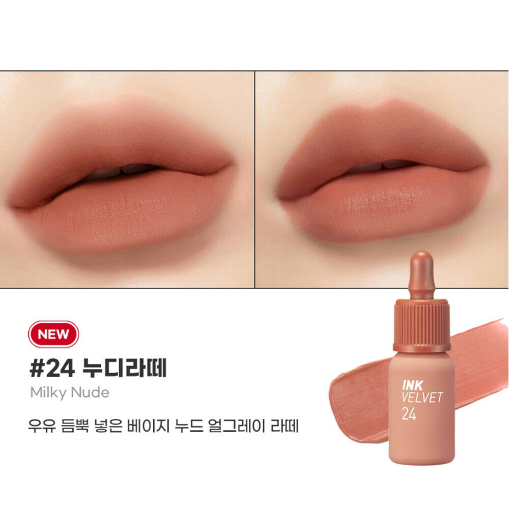 Peripera Ink The Velvet #Nude Brew 2022 NEW Edition Lip Tint K-Beauty