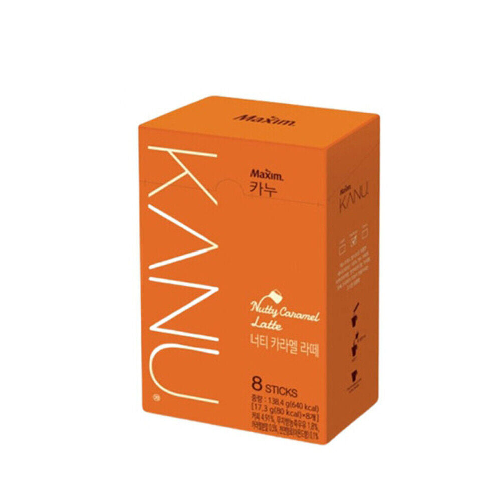 KANU Latte 5 Flavor 8 Sticks Tiramisu Mint Choco Dolce Vanilla Nutty Caramel