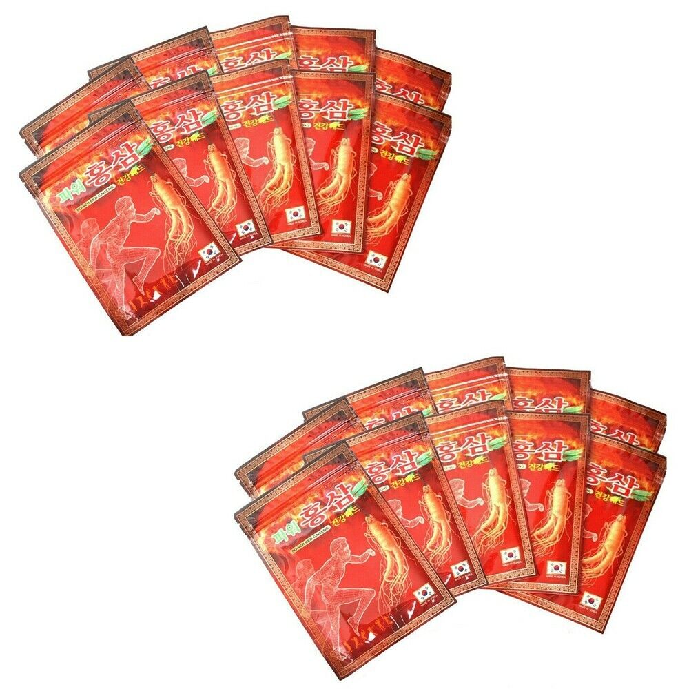 Power Red Ginseng Health Patch – 400 Sheets