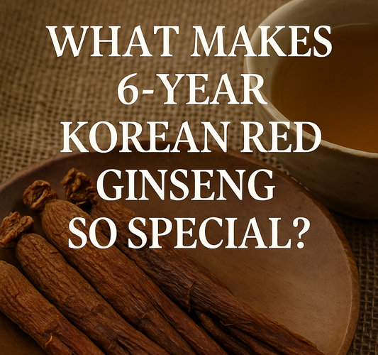 What Makes 6-Year Korean Red Ginseng So Special?