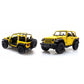 Jeep Wrangler Rubicon Open Car Mini Diecast 1:38 Scale Miniature Toy