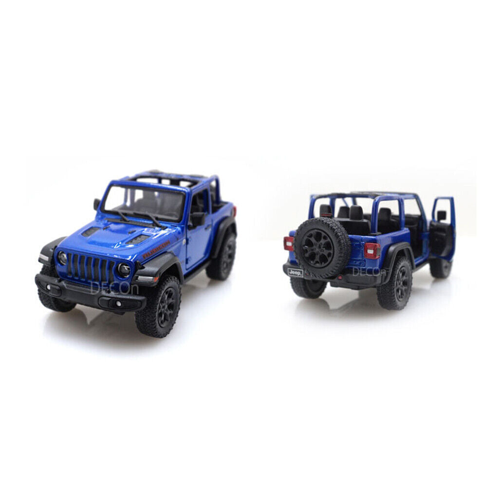 Jeep Wrangler Rubicon Open Car Mini Diecast 1:38 Scale Miniature Toy