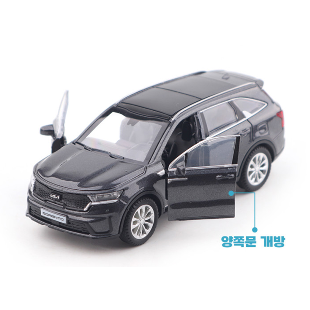 KIA Motor Car [All Life Sorento MQ4] Diecast 1:38 Scale Miniature Display Toy