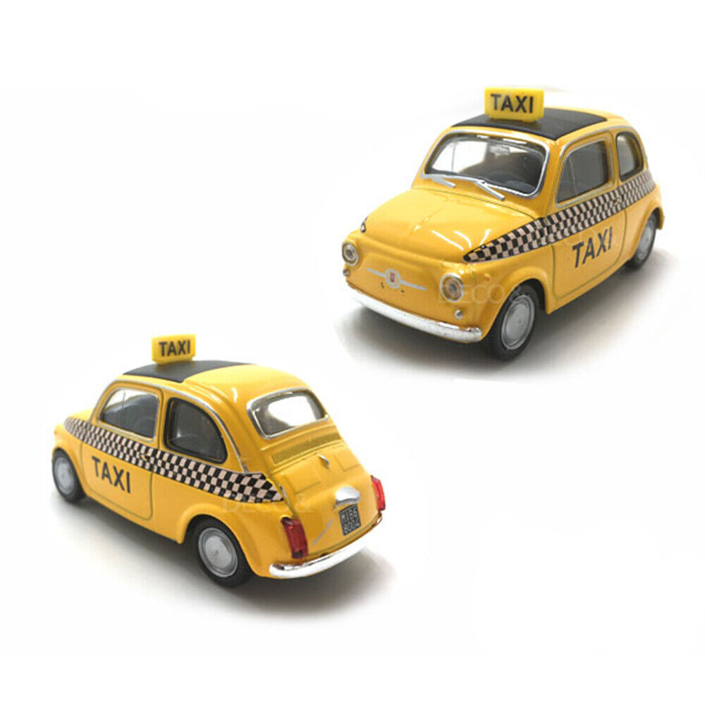 Fiat Nova 500 Taxi / 1:43 Scale Diecast / Mini Car Miniature Toy