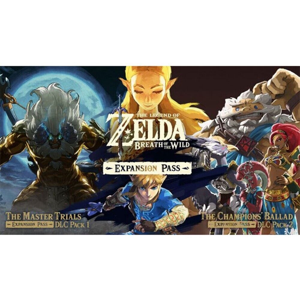 The Legend of Zelda Breath of the Wild + Expansion Pass SET - Nintendo Switch