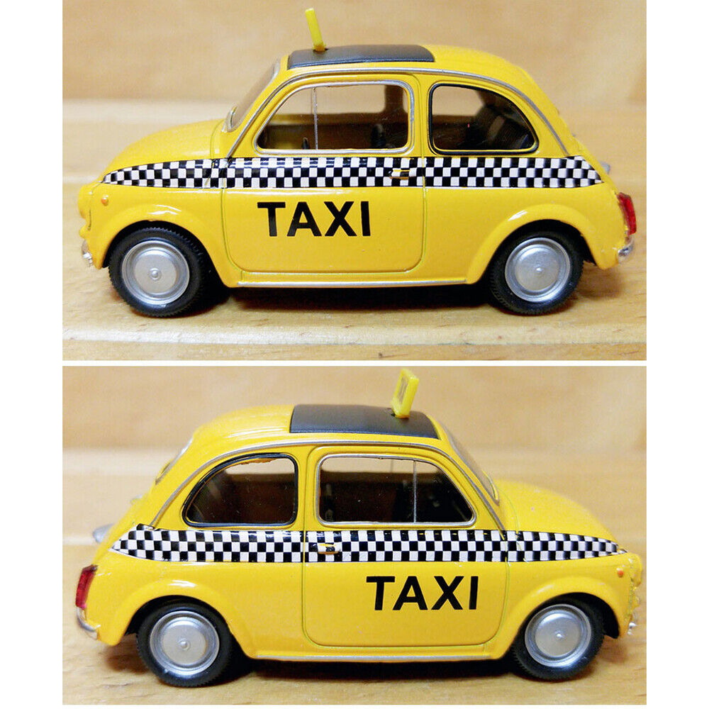 Fiat Nova 500 Taxi / 1:43 Scale Diecast / Mini Car Miniature Toy