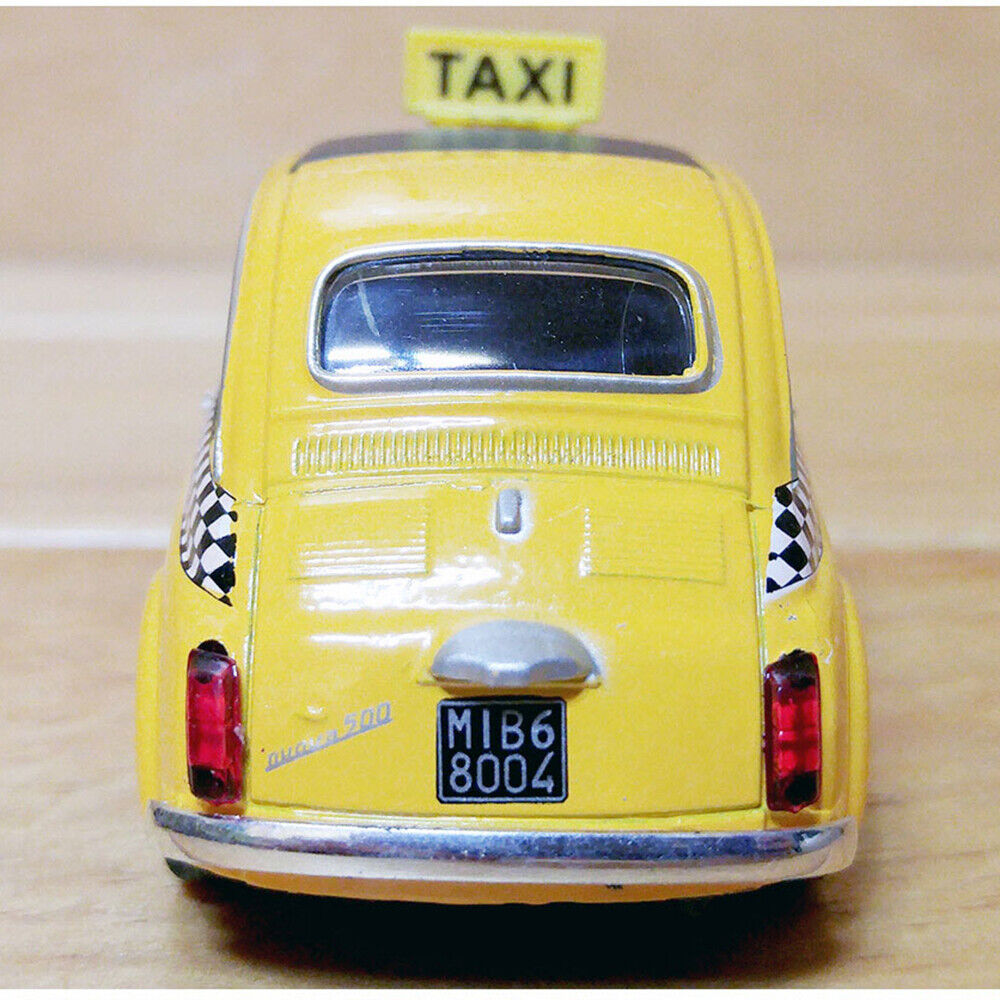 Fiat Nova 500 Taxi / 1:43 Scale Diecast / Mini Car Miniature Toy