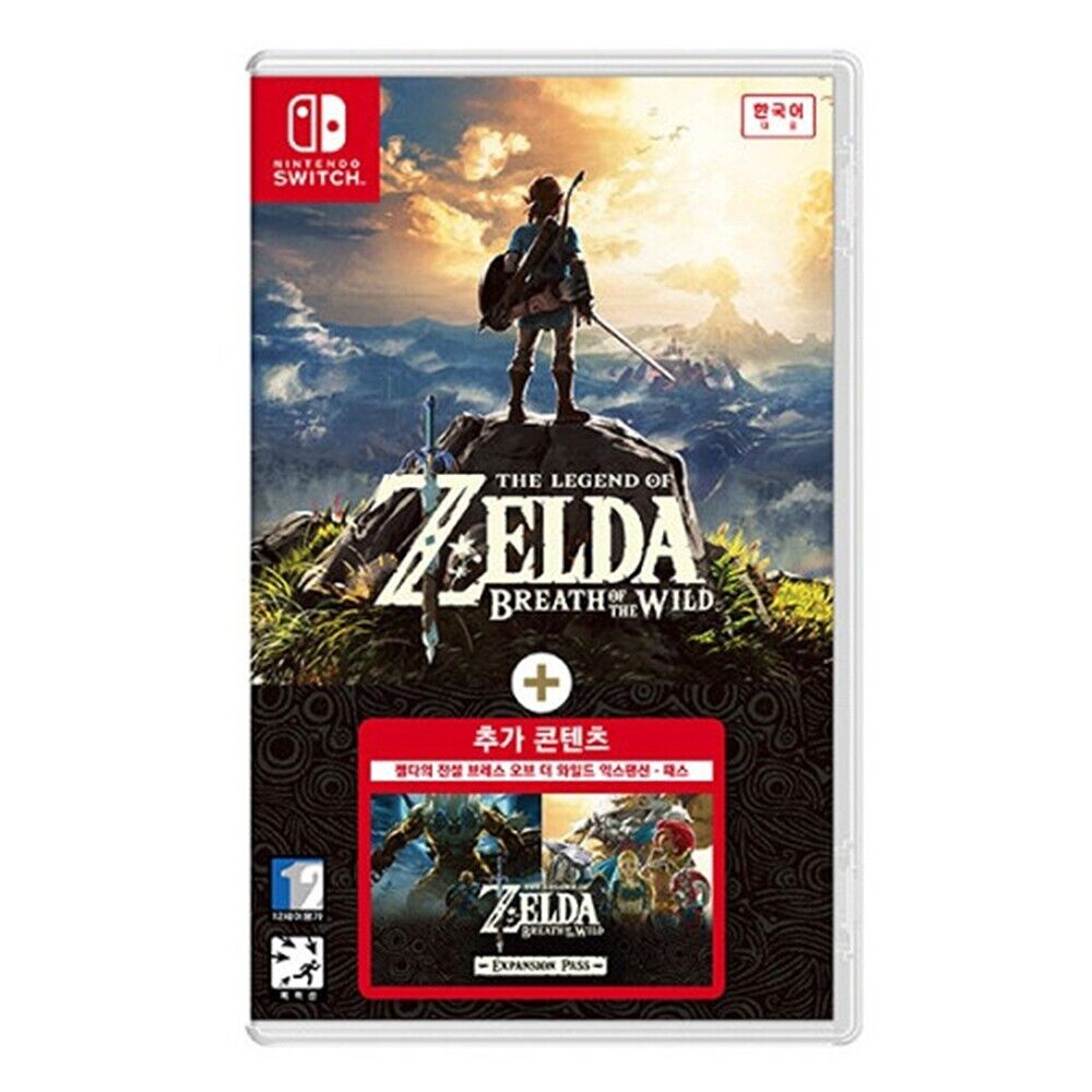 The Legend of Zelda Breath of the Wild + Expansion Pass SET - Nintendo Switch