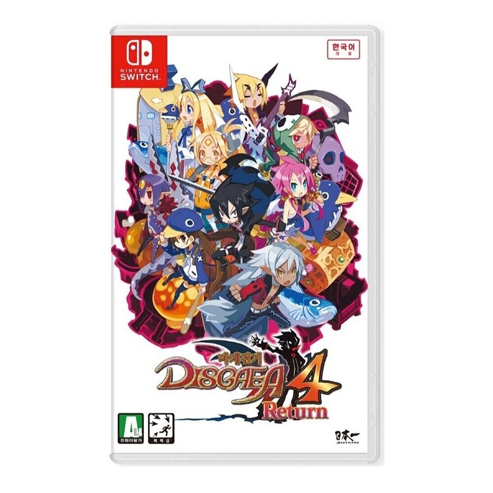 Disgaea 4 Return Korean Version - Nintendo Switch