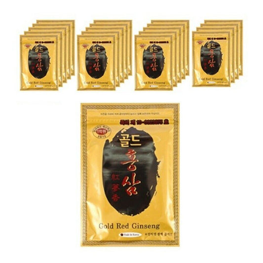 Korean Red Ginseng Ginseng Patch / Health Hot Pad / Pain Relief / 10Sets (200ea)