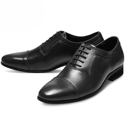 Mooda Mens Leather Shoes Classic Formal Oxfords Dress Shoes BosternL