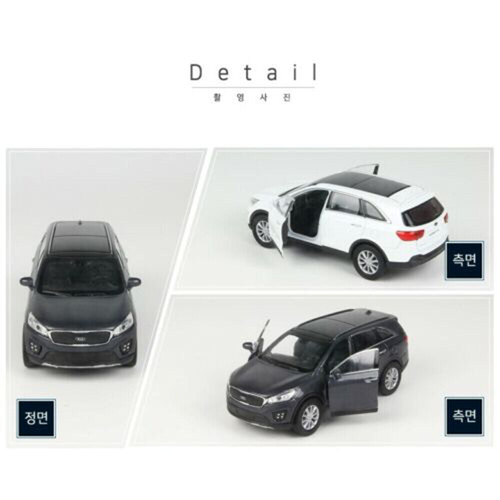 Kia Motors SORENTO MQ4 Diecast Mini Car Toy 1:38 Miniature Model