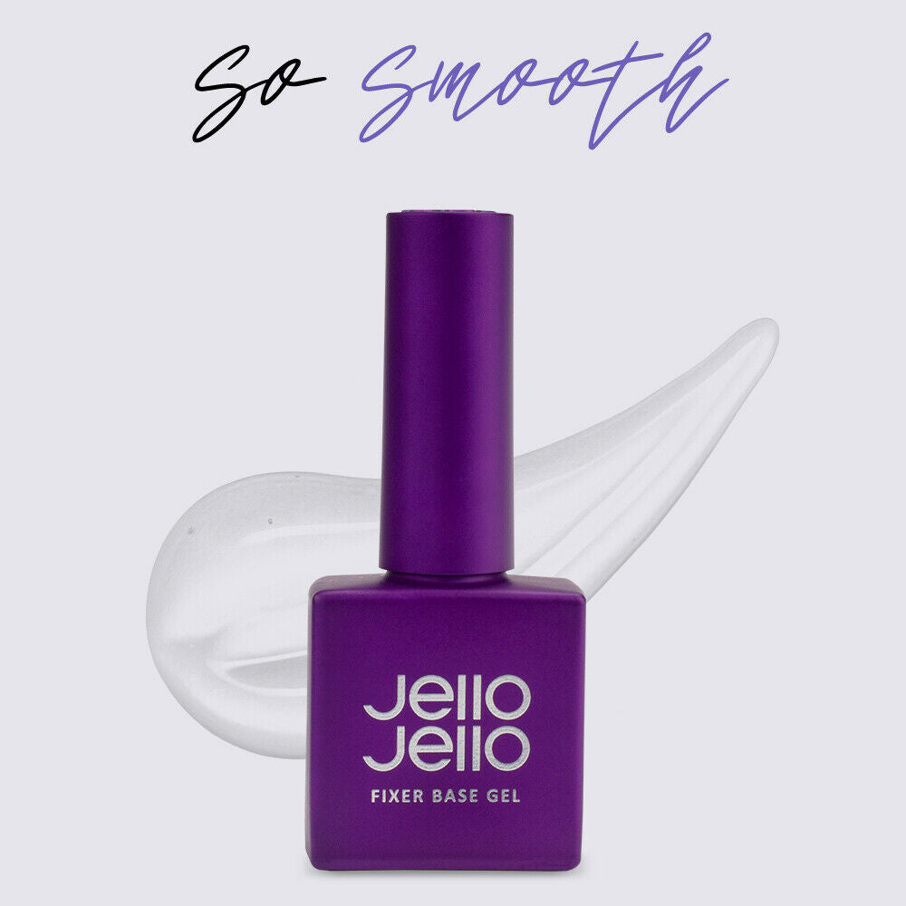 Jello Jello 3 Set Fixer Base Gel Glossy Top Gel Real Matt Top Gel K-Beauty