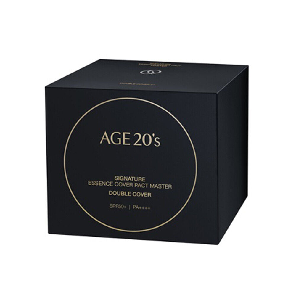 AGE 20'S Signature Essence Cover Pact Master Double Cover (Cushion + Refill)