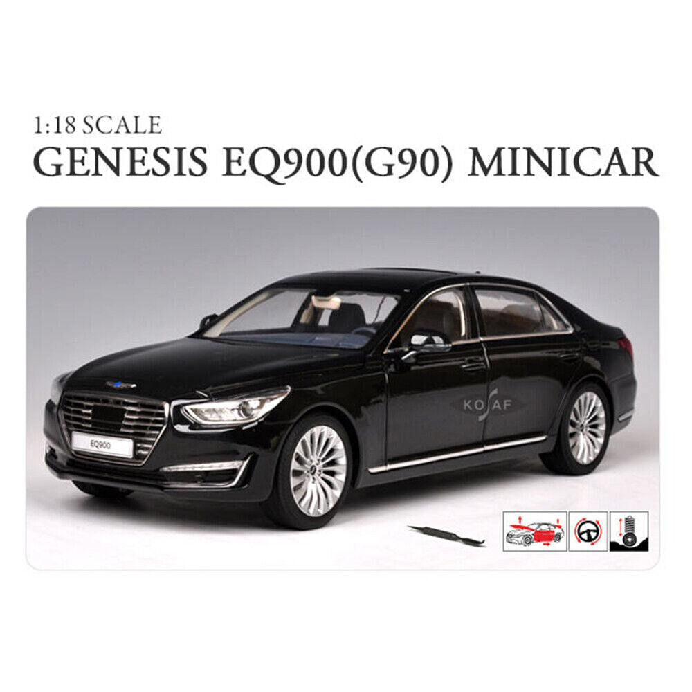 Hyundai Motor Car [Genesis G90] Diecast 1:18 Scale Display Toy Car Bla –  chanchanmall