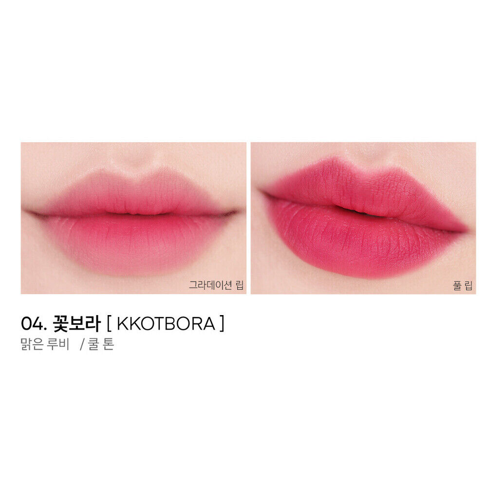 AMUSE Chou Velvet Lip Tint 4g 2022 New Edition Tint K-Beauty