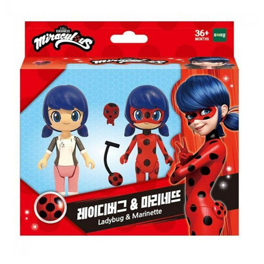 Miraculous Ladybug & Mrinette Action Figure Doll Korea Toy