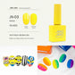 Jello Jello Premium Gel Nail Polish Syrup Gel Neon Edition 6 Color Set K-Beauty