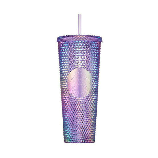 Starbucks Korea SS 22 Summer Stud Purple Hologram Coldcup 710ml 2022 Summer 1