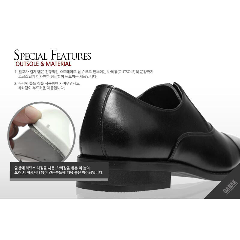 Mens Genuine Leather Oxfords Shoes