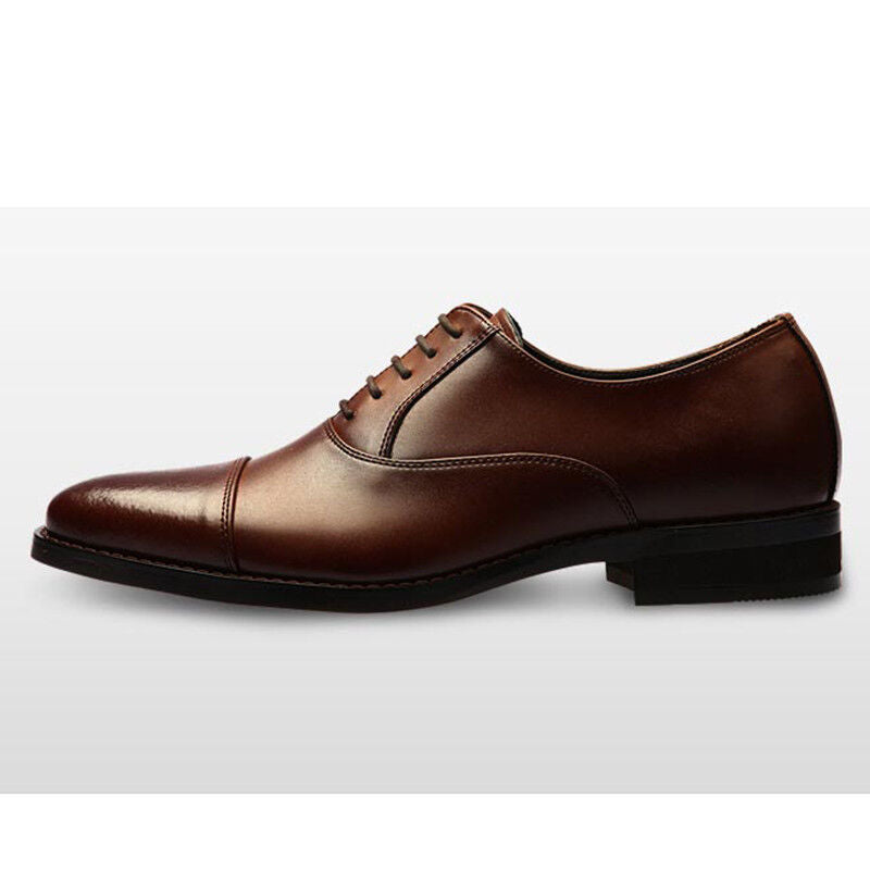 Mens Genuine Leather Oxfords Shoes