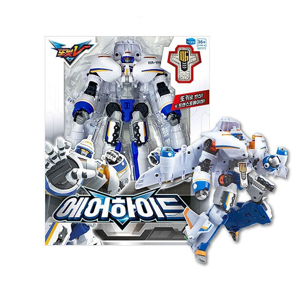 TOBOT V AIR HYDE White Airplane Transformer Robot Vehicle Tokey (EXPRESS)