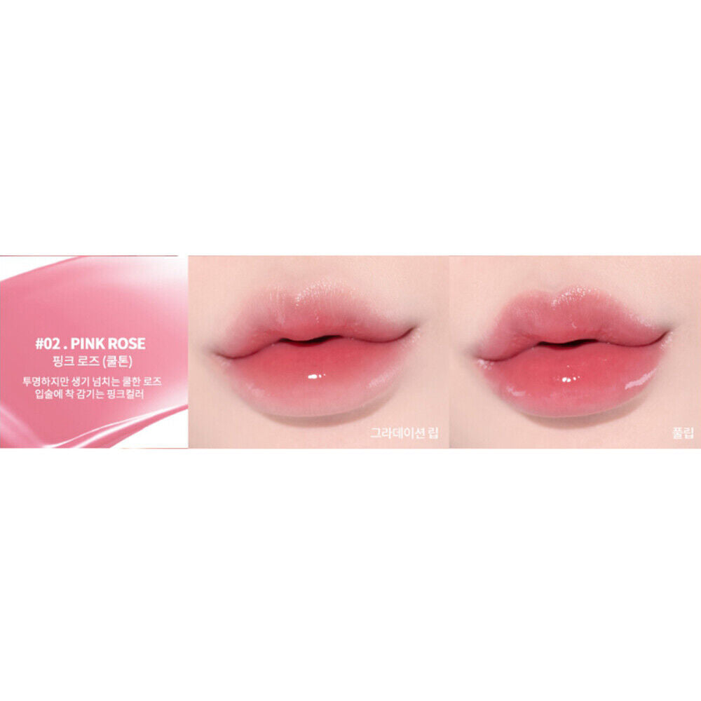 HEART PERCENT Dote on Mood Pure Glow Tint Lip Glow Liptint K-Beauty