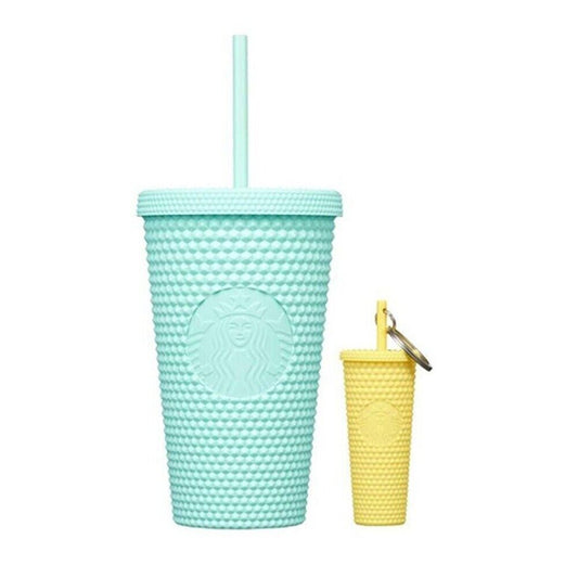 Starbucks Korea 2022 Active Summer Stud Joyful Cold Cup + Ornament Set